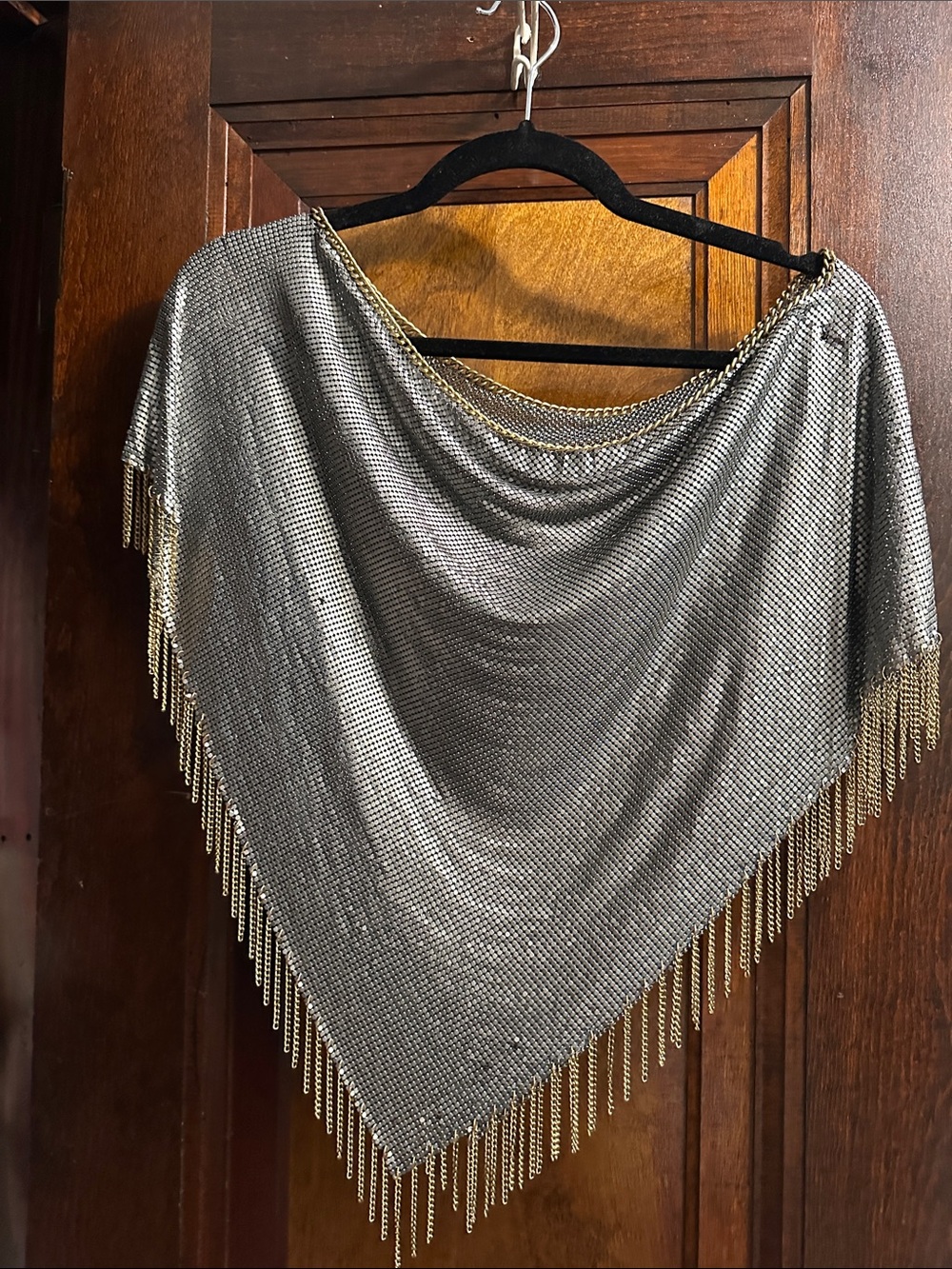 Dolls Kill x Ashtin Earle Femme Métal Poncho